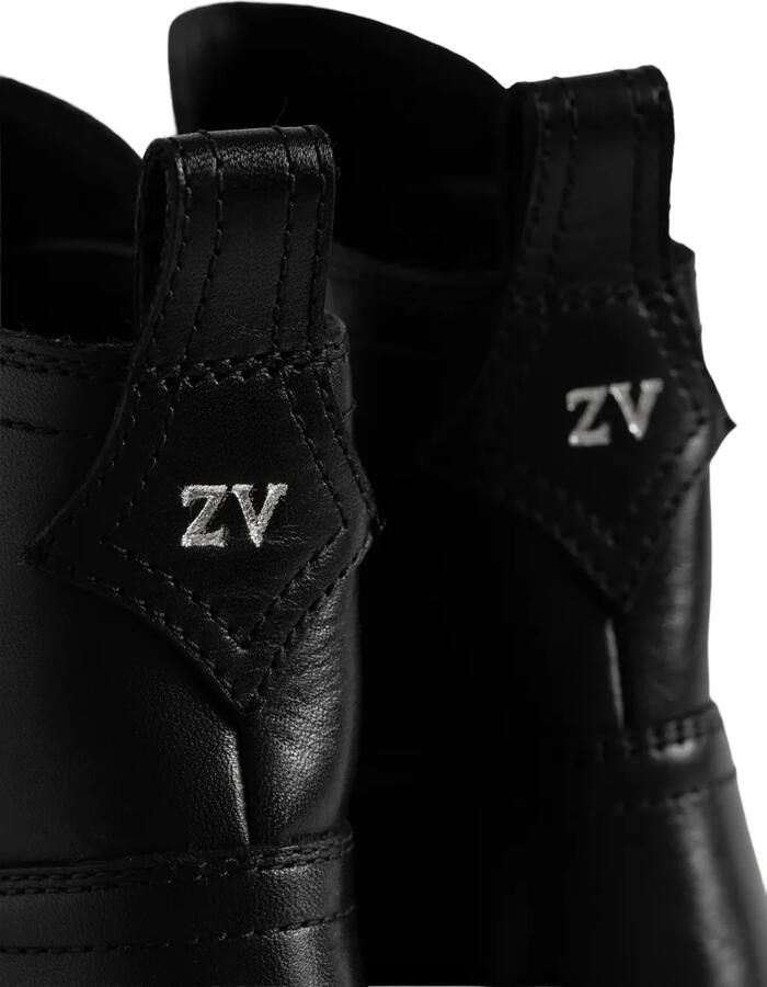 Zadig&Voltaire Igata laarzen van soepel koeienleer Zwart - Foto 3
