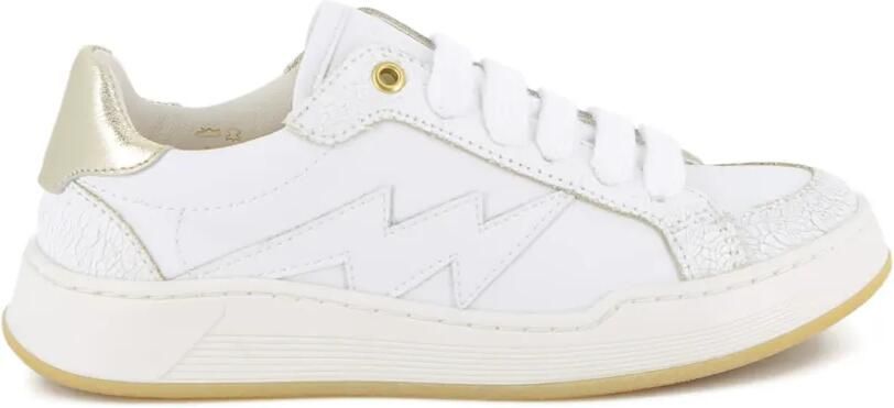 Zadig & Voltaire Kids Leren sneakers Wit - Foto 4