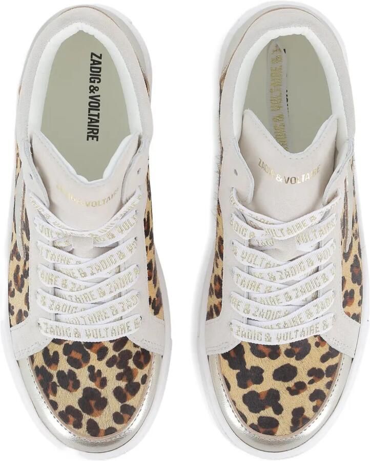 Zadig & Voltaire Kids Sneakers met luipaardprint Beige - Foto 2