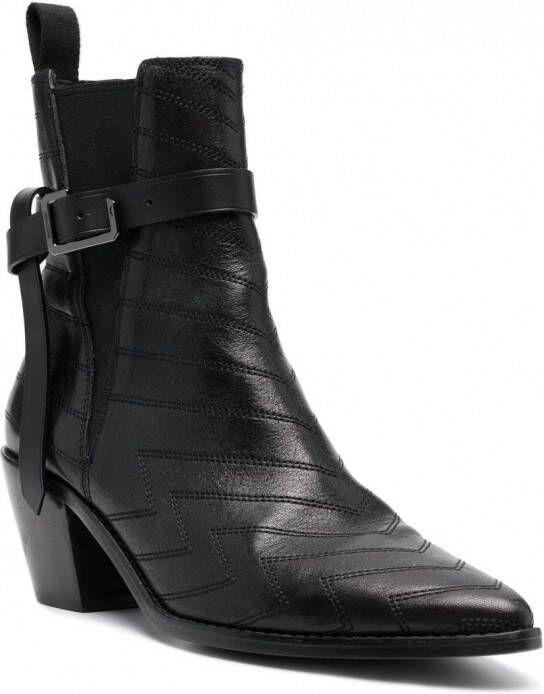 Zadig & Voltaire Boots & laarzen Tyler Cecilia Break Quilted in zwart