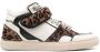 Zadig&Voltaire Mid Flash sneaker van leer met panterprint - Thumbnail 1