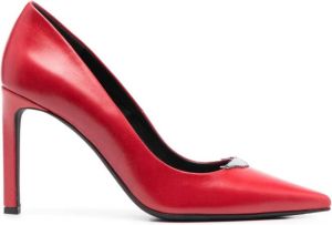Zadig&Voltaire Perfect Vintage leren pumps Rood
