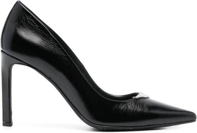 Zadig&Voltaire Perfect Vintage leren pumps Zwart