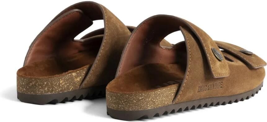 Zadig&Voltaire Santa Fe sandalen met logodetail Bruin - Foto 4