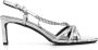 Zadig&Voltaire Sleepless leren sandalen Zilver - Thumbnail 1