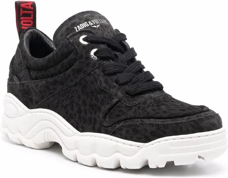 Zadig&Voltaire Sneakers met luipaardprint Blauw - Foto 2