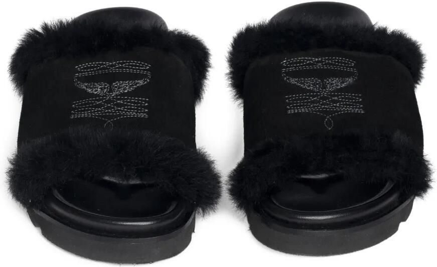 Zadig&Voltaire Teddy Bare sandalen Zwart - Foto 2