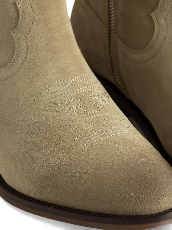 Zadig&Voltaire Tex suède enkellaarzen Beige - Foto 3