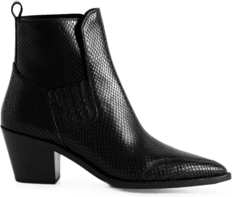 Zadig&Voltaire Tyler Neo laarzen met slangen-effect Zwart