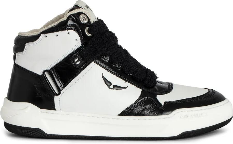 Zadig&Voltaire Wings high-top sneakers Zwart