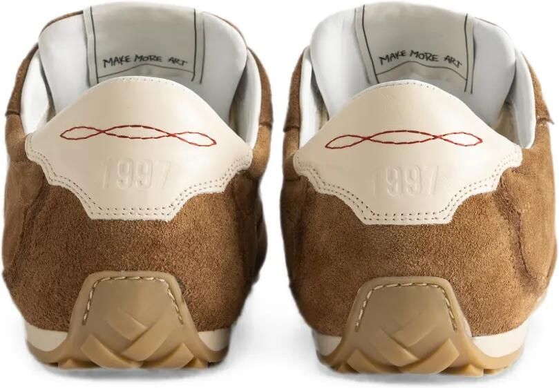 Zadig&Voltaire ZV Dance suède sneakers Bruin - Foto 3