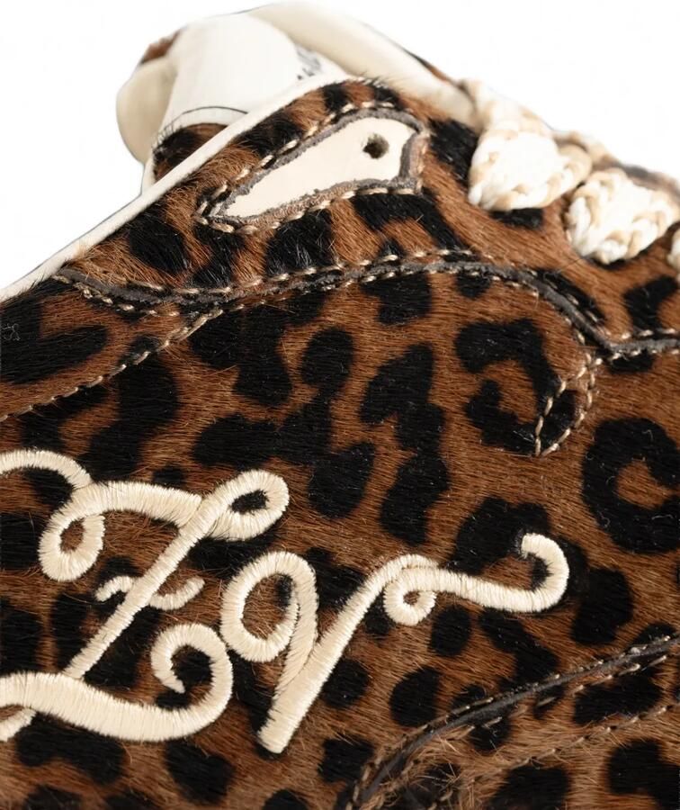 Zadig&Voltaire ZV leo pony Dance sneakers Bruin - Foto 3
