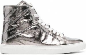 Zadig&Voltaire ZV1747 High Flash sneakers Grijs