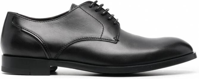 Zegna Derby veterschoenen Zwart