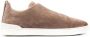 Zegna Triple Stitch slip-on sneakers Bruin - Thumbnail 1