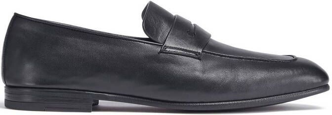 Zegna L'Asola slip-on loafers Blauw