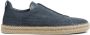 Zegna Triple Stitch espadrilles Blauw - Thumbnail 1
