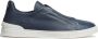 Zegna Triple Stitch Secondskin sneakers Blauw - Thumbnail 1