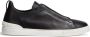 Zegna Triple Stitch Secondskin sneakers Zwart - Thumbnail 1