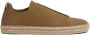 Zegna Triple Stitch suède espadrilles Beige - Thumbnail 1