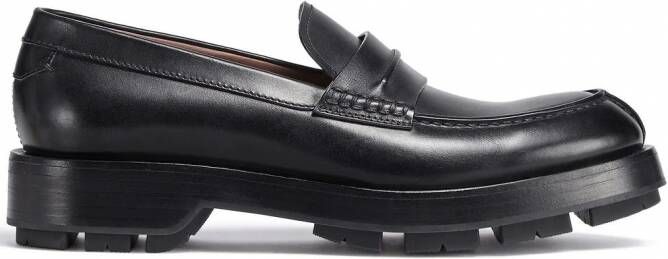 Zegna Udine loafers Zwart