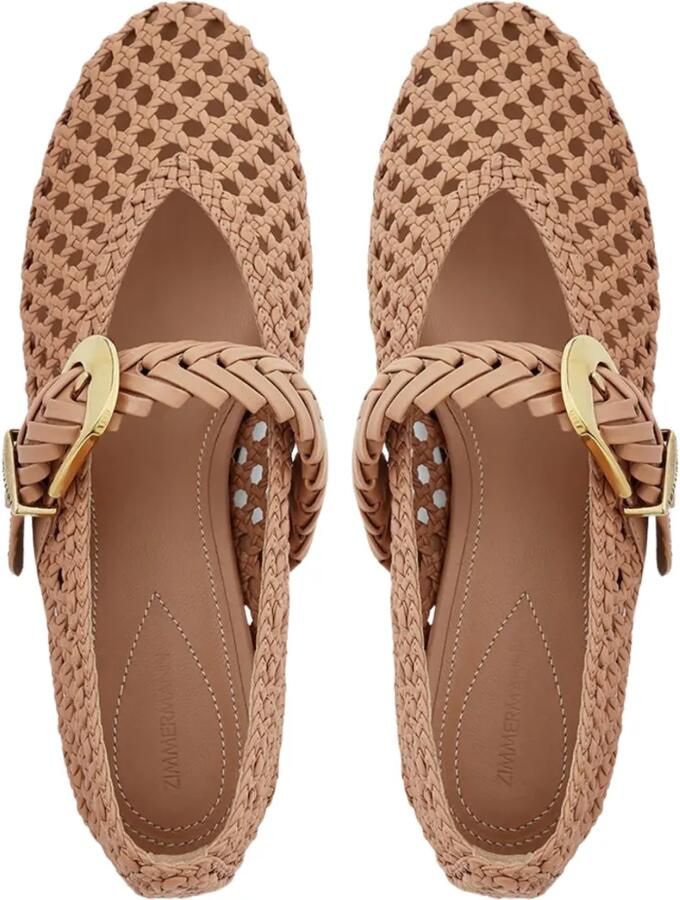 ZIMMERMANN Alchemy ballerinas Roze - Foto 2