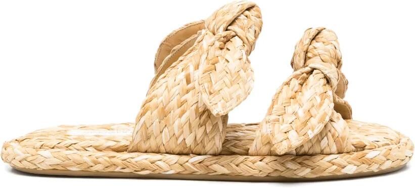 ZIMMERMANN Carrousel slippers Beige