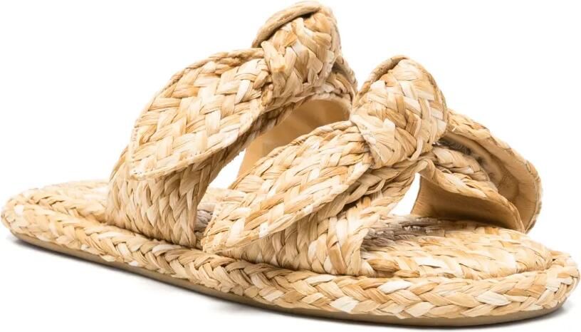 ZIMMERMANN Carrousel slippers Beige - Foto 3