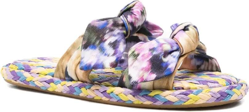ZIMMERMANN Carrousel slippers Paars - Foto 4