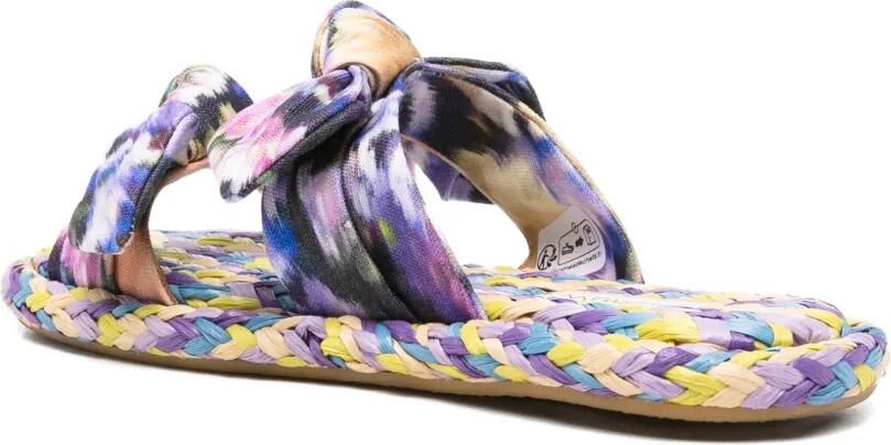 ZIMMERMANN Carrousel slippers Paars - Foto 3