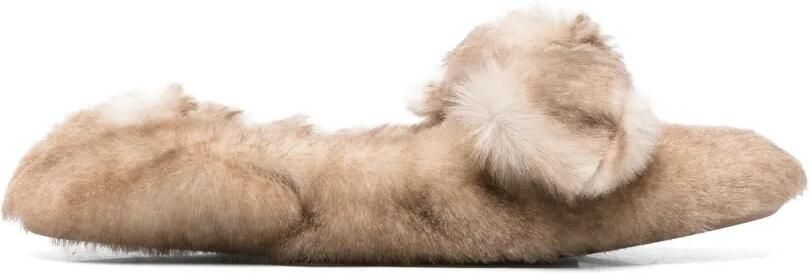 ZIMMERMANN Lammy ballerina's Beige