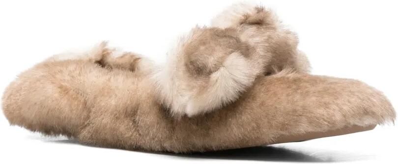 ZIMMERMANN Lammy ballerina's Beige - Foto 3