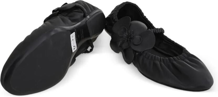 ZIMMERMANN Orchid ballerina's Zwart - Foto 4