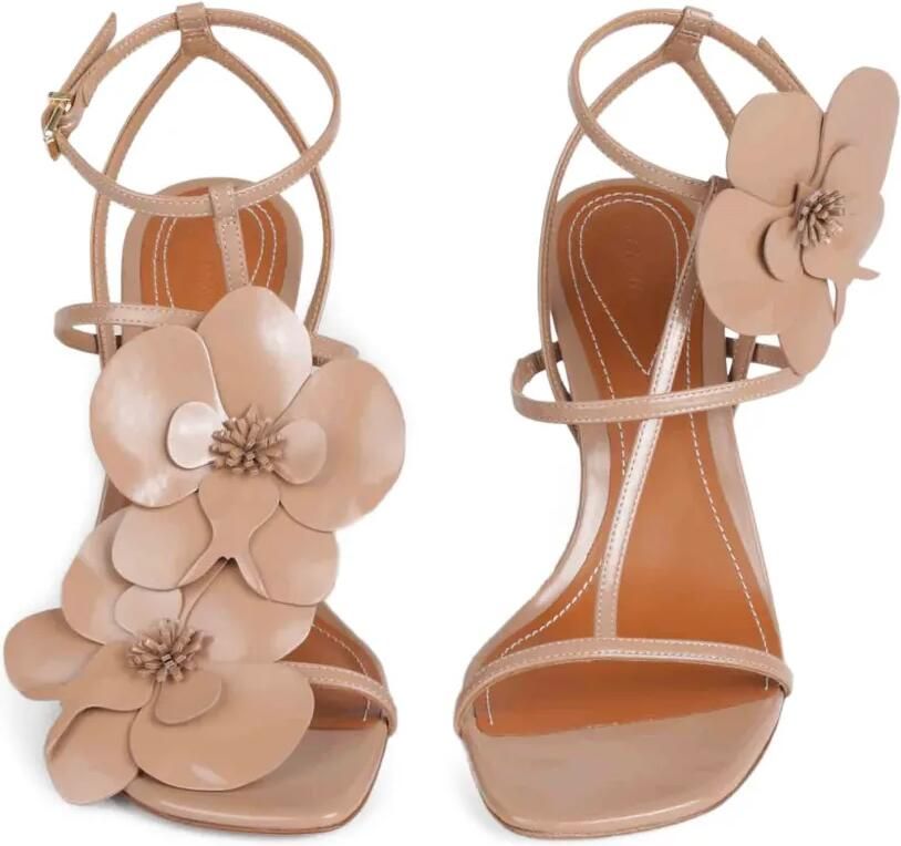 ZIMMERMANN Orchid sandalen 85 Beige - Foto 4