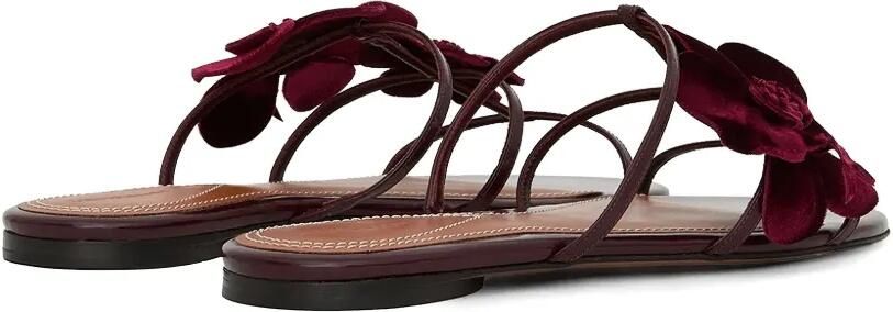 ZIMMERMANN Orchid slippers Rood - Foto 5