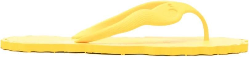 ZIMMERMANN Seafoam teenslippers Geel