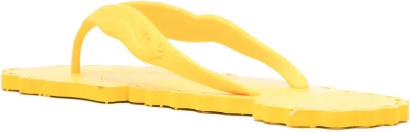ZIMMERMANN Seafoam teenslippers Geel - Foto 3