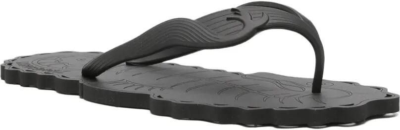 ZIMMERMANN Seafoam teenslippers Zwart - Foto 4