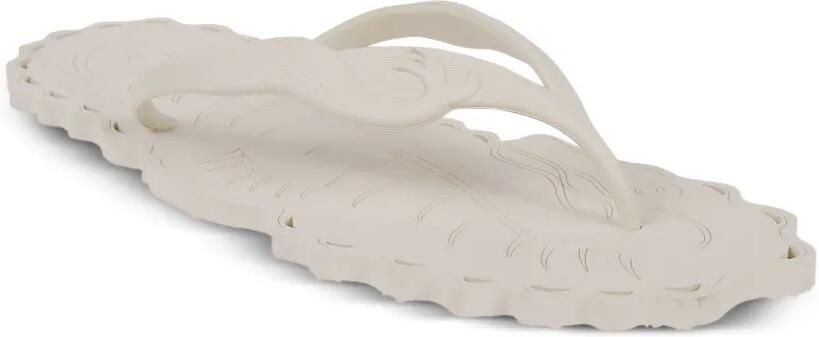 ZIMMERMANN Teenslippers met gewelfde rand Beige - Foto 2