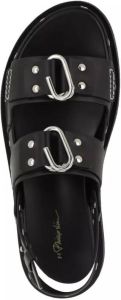 3.1 phillip lim Sandalen Alix Flatform Sandal in zwart