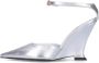 3Juin Hoge hakken "Clea" Pumps in zilver - Thumbnail 1