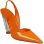 3Juin Hoge hakken Kristen Slingback Pump in oranje - Thumbnail 1