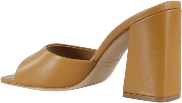 3Juin Sandalen Sasha Slip-On Mule With Calf Leather Upper in bruin