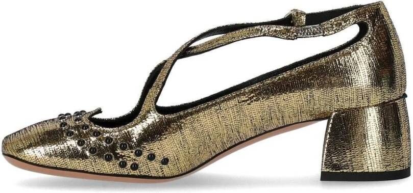 A. Bocca Hoge hakken Two For Love Gold Pump in goud