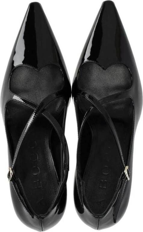 A. Bocca Hoge hakken Two For Love Black Pump in zwart