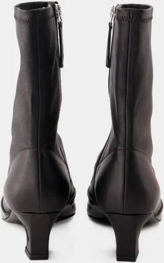 Acne Studios Boots Bano Boots Leather Black in zwart