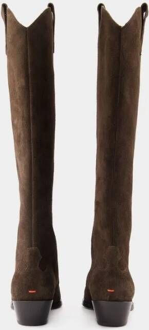 Aeydē Boots Aruna Boots Suede Moka in bruin