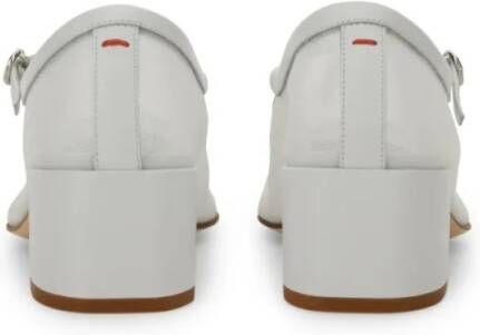 Aeydē Hoge hakken "Aline" Pump in wit