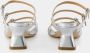Aeyde Zilveren Leren Pumps Slip-On Ronde Neus Gray Dames - Thumbnail 2