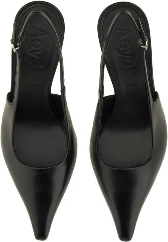 Aeydē Hoge hakken "Fernanda" Pump Slingback in zwart